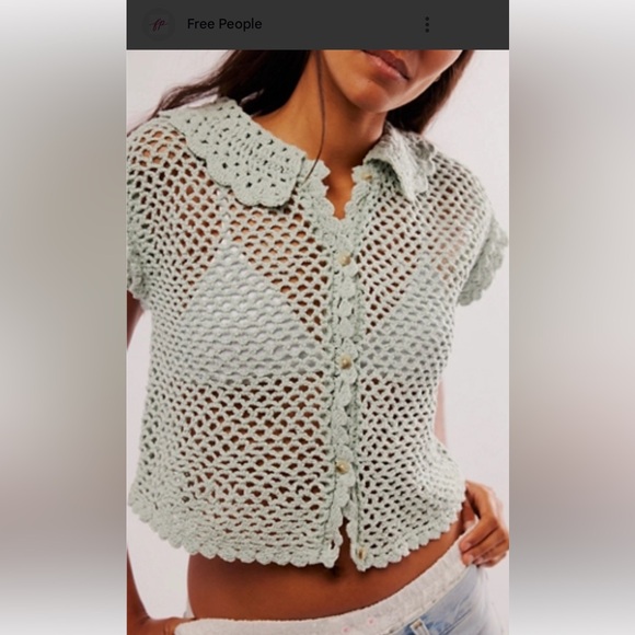 Free People Tops - Free People Crochet Top